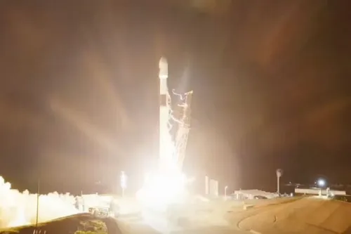 موشک فالکون 9 یک ماهواره نقشه برداری از اقیانوس را پرتاب کرد